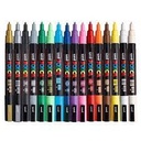 Feutre Posca PC-3M assortiment de 16 couleurs