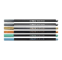Feutres Stabilo Pen 68 Metallic, assortiment 6 couleurs