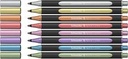 Feutres metallic Paint-it 020 Schneider 1-2mm assortiment de 8 couleurs