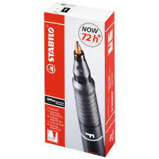 Stabilo OHPen universal fin permanent noir (10 pièces)