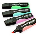 Surligneur Stabilo Green Boss Pastel, assortiment 4 couleurs