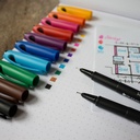 Stylo feutre Topliner 967, assortiment de 10 couleurs