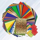 Bricolage sans fin, assortiment de 164 feuilles multicolore