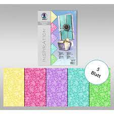 Carton A4 floqué d'un côté, 220 g/m2 5 couleurs assorties