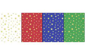 Carton photo étoile, 10 feuilles 300 g/m2, 23 x 33 cm