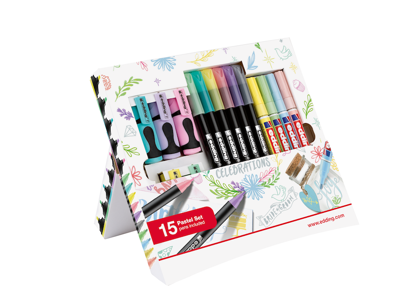 Set coloriage Edding 