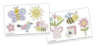 Diamond Painting Sticker "Garden" pierres de diamant assorties en couleurs différentes