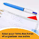 Stylos Bic 4 couleurs (12 pièces)