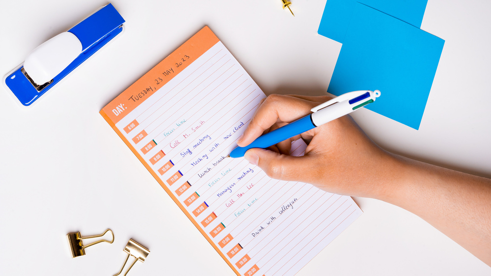 Stylos Bic 4 couleurs (12 pièces)