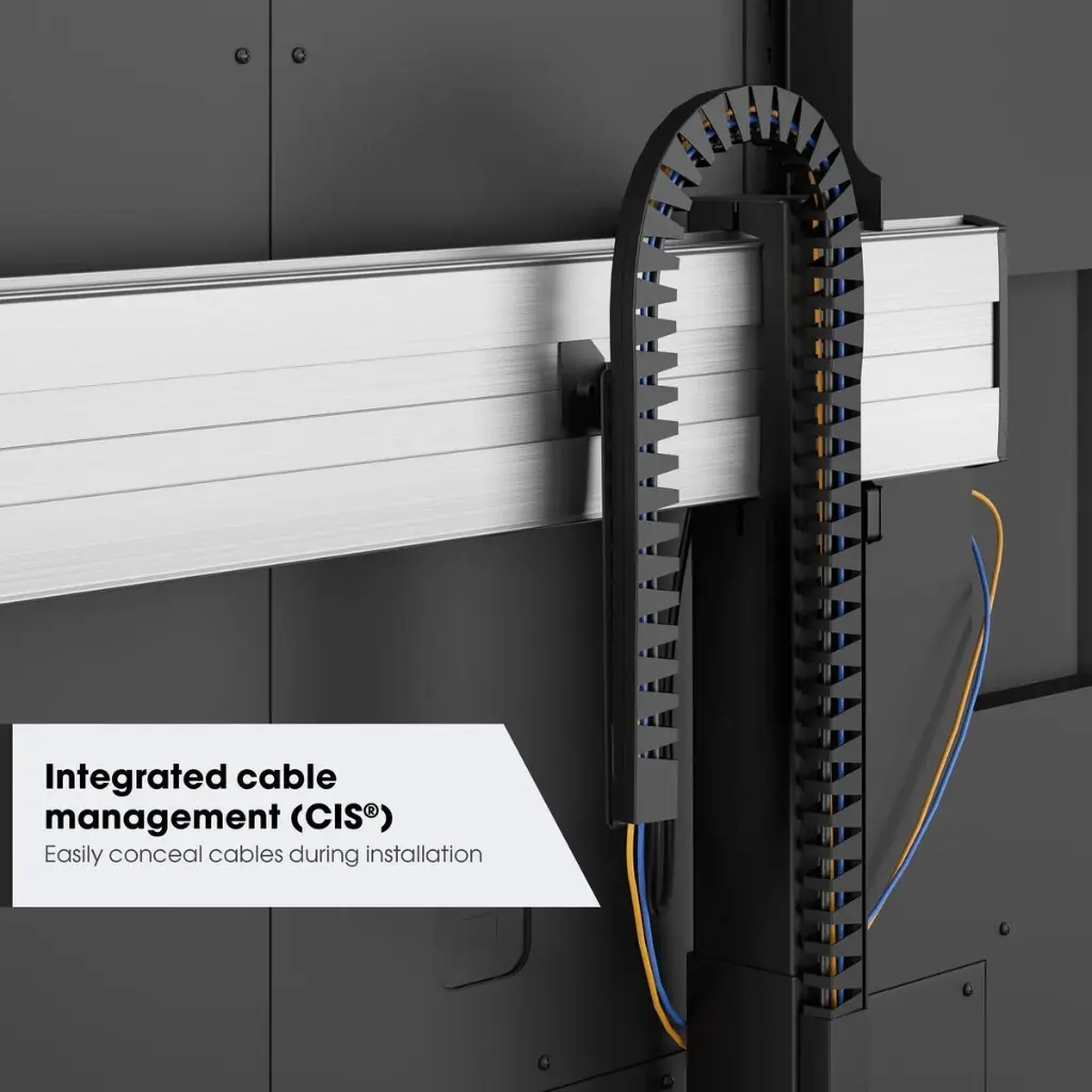 Set écran tactile Viewsonic IFP 4K UHD sur chariot motorisé