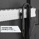 Set écran tactile Viewsonic IFP 4K UHD sur chariot motorisé