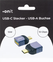 ​Adaptateur USB-A connecteur / USB-C prise (copie)