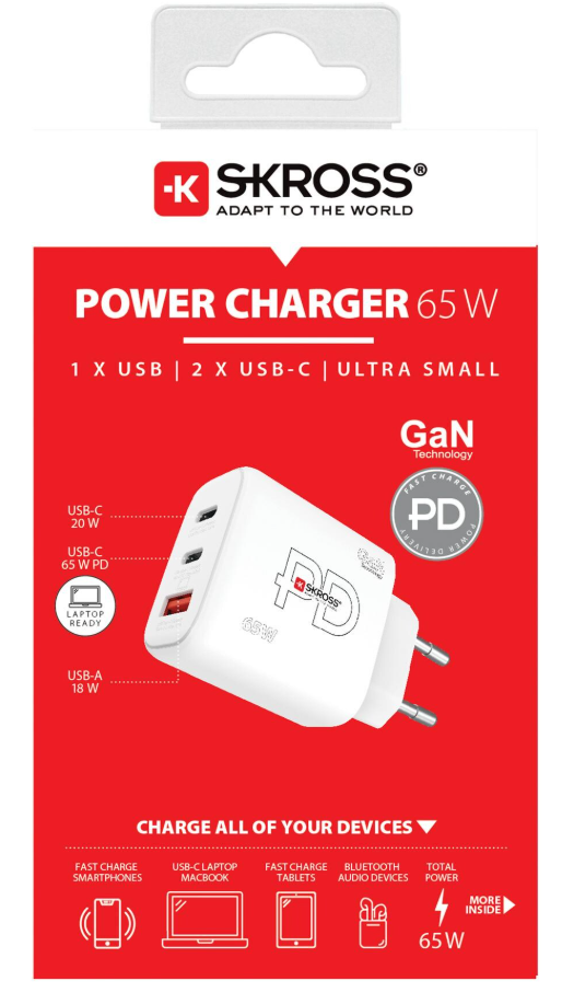 Chargeur USB-A / USB-C 20W