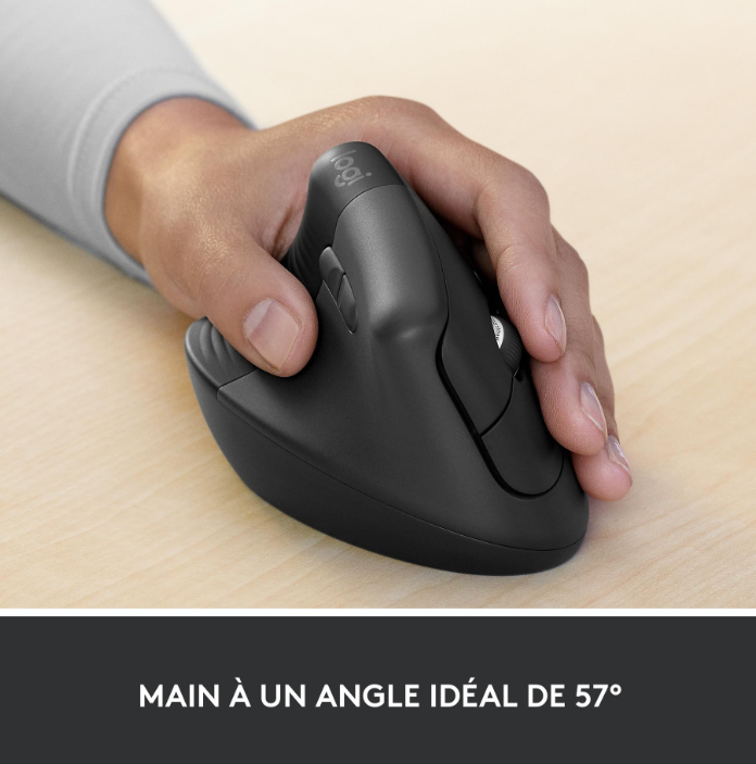 Souris ergonomique Logitech Lift Graphite (copie)