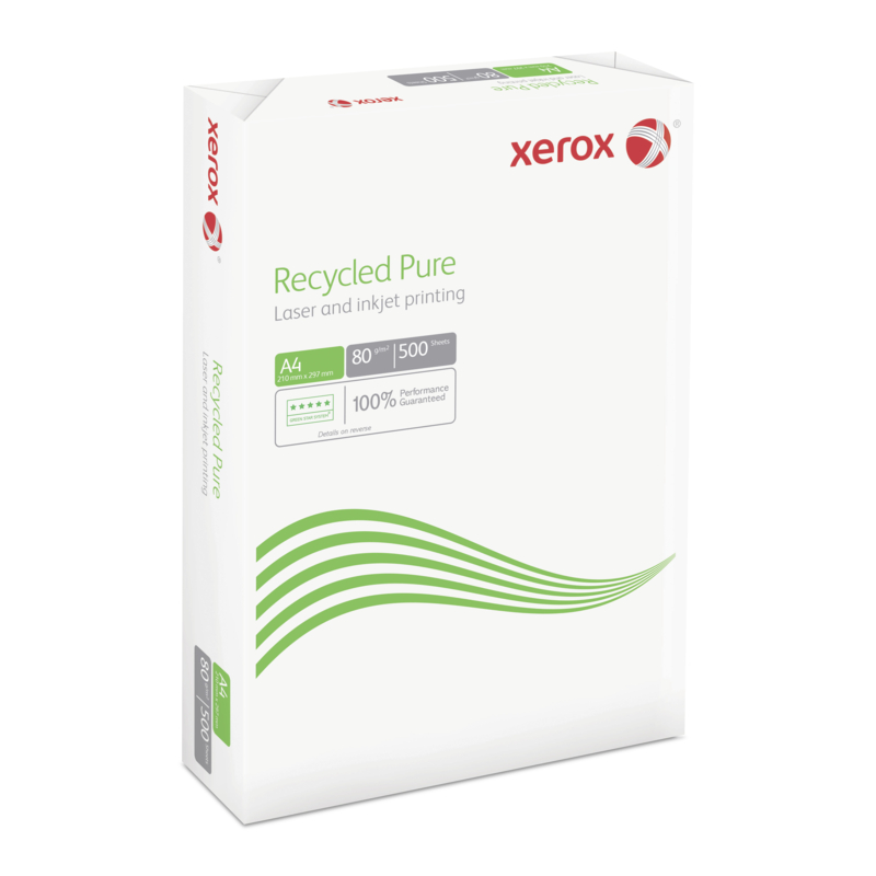 Papier photocopies A4 80g/m2 Xerox Pure (1/4 palette de 25'000 feuilles) 