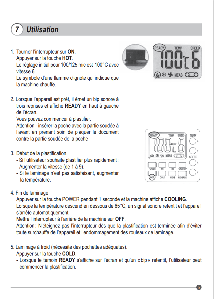Machine à laminer DM 335 R6 A3 garantie 3 ans