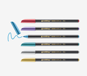 Feutres edding 1200, assortiment 6 couleurs 