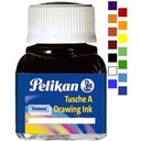 Encre de Chine Pelikan, assortiment 10 couleurs (10 x 10ml)