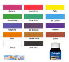 Encre de Chine Pelikan, assortiment 10 couleurs (10 x 10ml)
