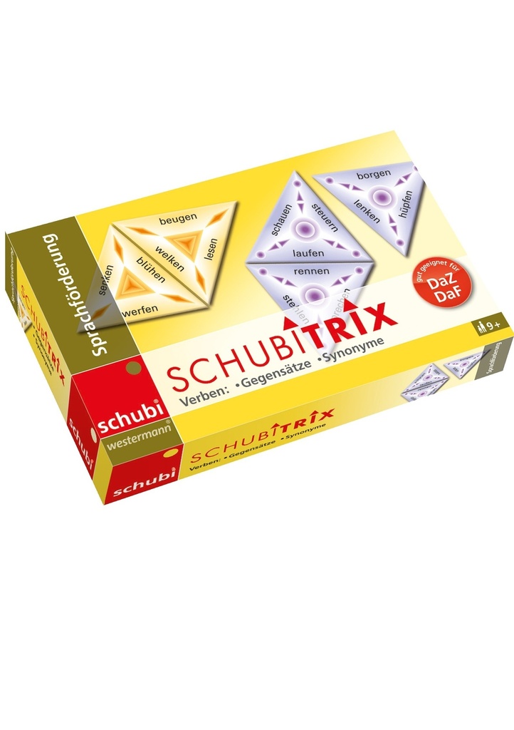 Schubitrix: Verben Gegensätze / Synonyme