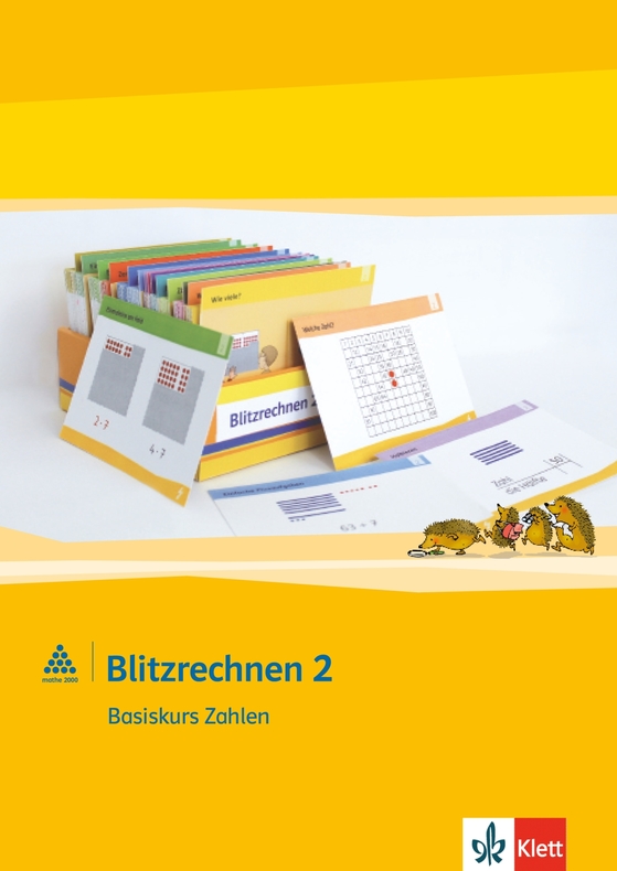 Blitzrechenkarteien : Blitzrechnen 2 Kartei