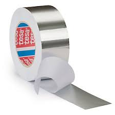 tesa® aluminium Tape, avec protecteur incolore 50m