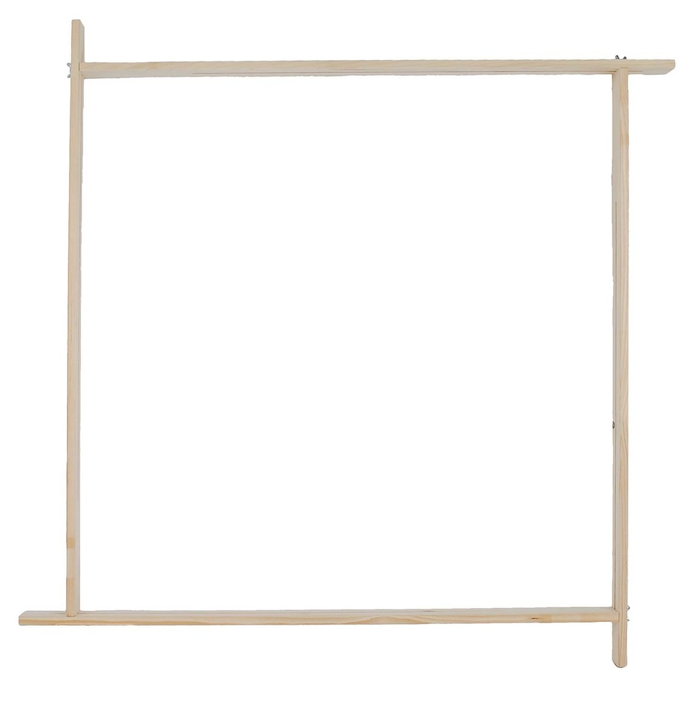 Cadre en bois pour peinture sur soie 1 m 