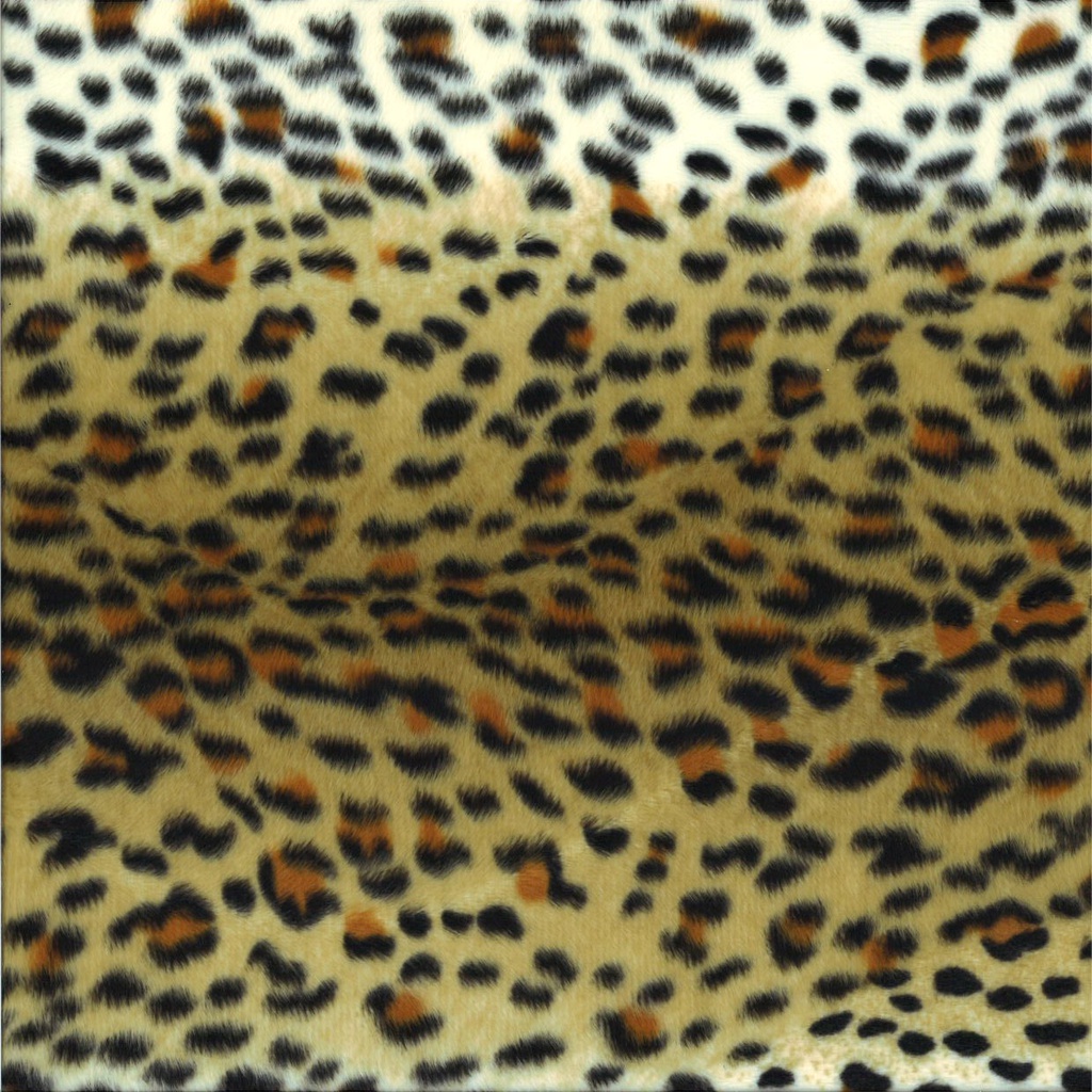 Fourrure imprimé largeur 150 cm