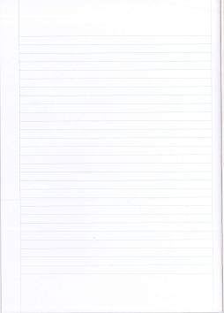 Cahier A4 ligné 8 mm margé 24 flles (10 pièces)