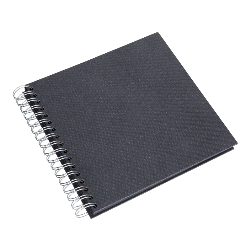 Nordiska Spiral-Album grau 24.5 x 22 cm