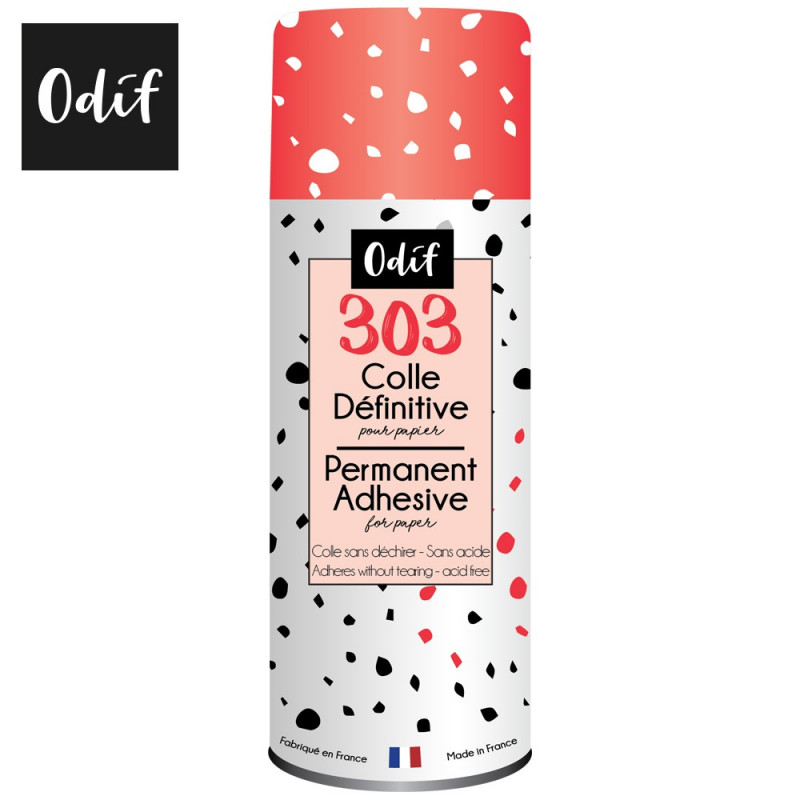 Colle en spray permanent 250 ml Odif No 303