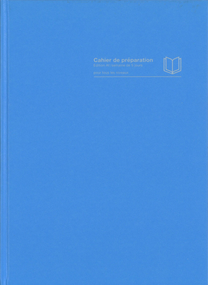 Cahier de préparation
