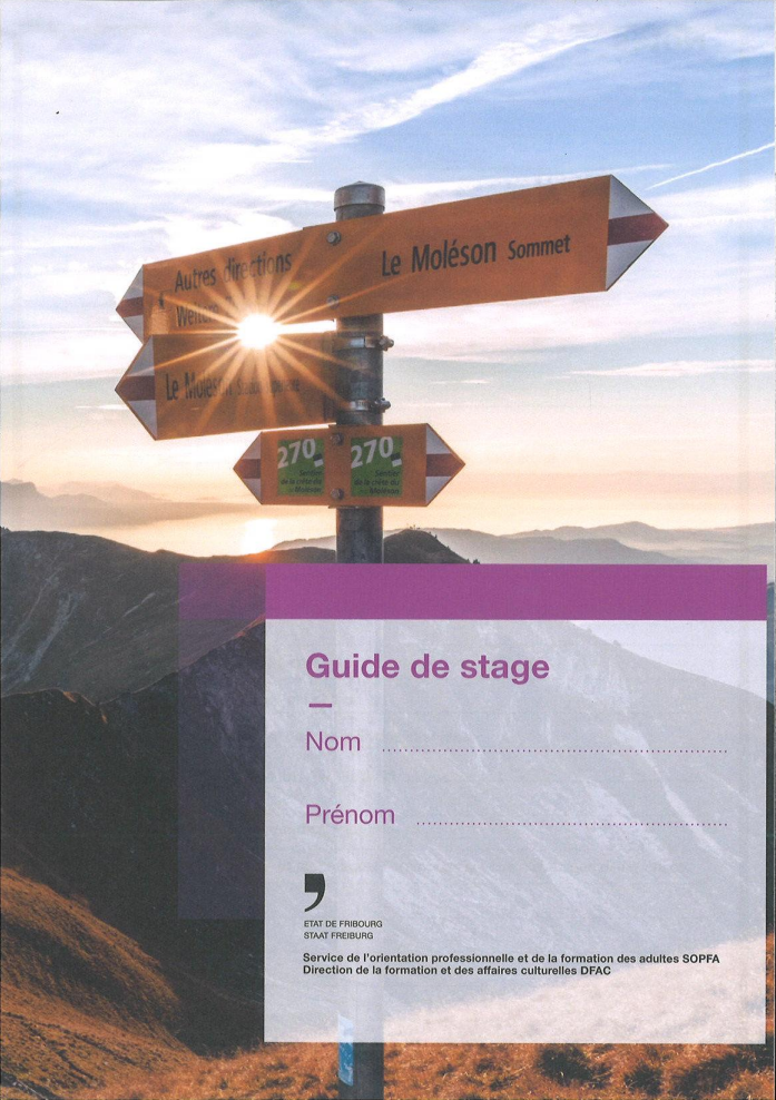 Brochure «guide de stage» 