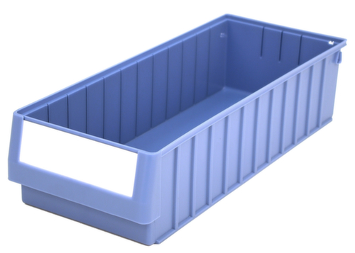 Bac pour rayonnages et armoires,HxlxP 140x234x600 mm,PP,bleu pigeon