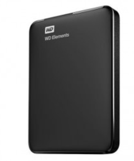 WD Externe Festplatte Elements  tragbar 1TB USB 3.2 schwarz