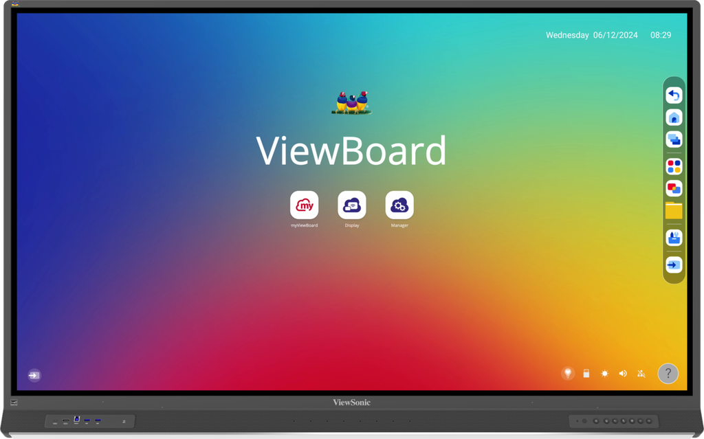 Ecran tactile ViewSonic IFP 4K UHD 