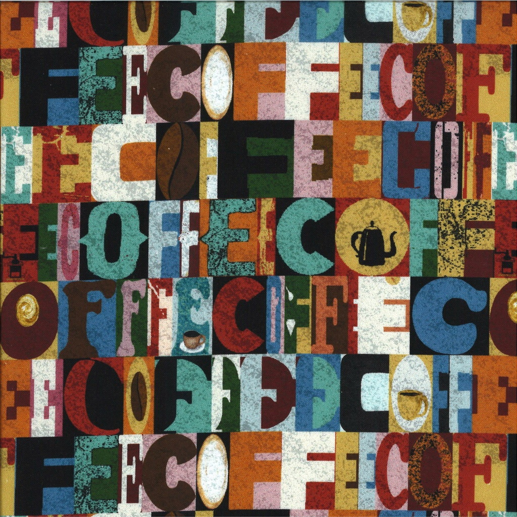 Coton imprimé largeur 115 cm  