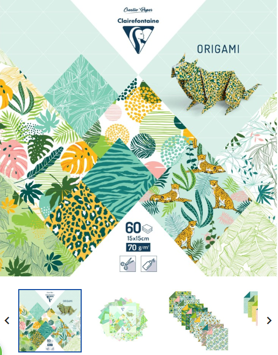 Faltblätter 15x15 cm, 70 g/m2, 60 Blatt