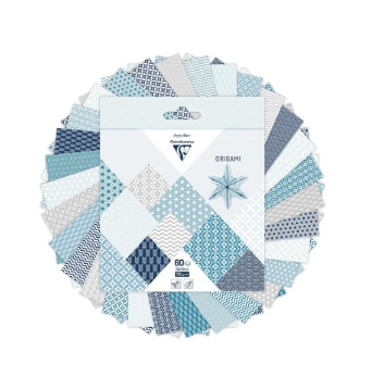 Papier à plier 15x15 cm, 70 g/m2, 60 fles