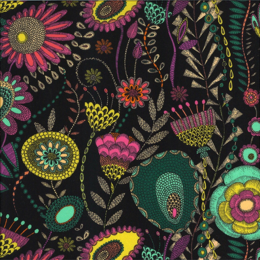 Coton imprimé largeur 115 cm 