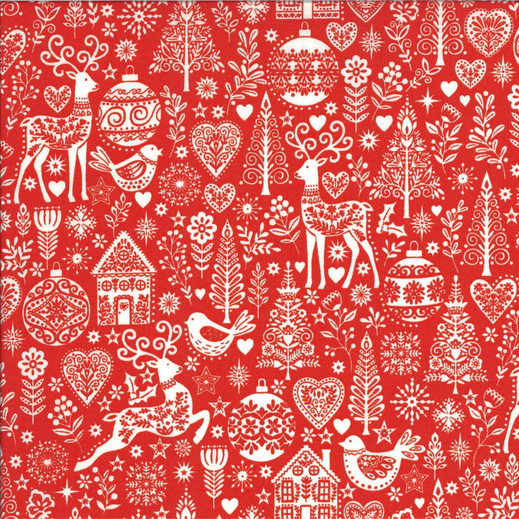Weihnachtsstoff bedruckt Breite 115 cm