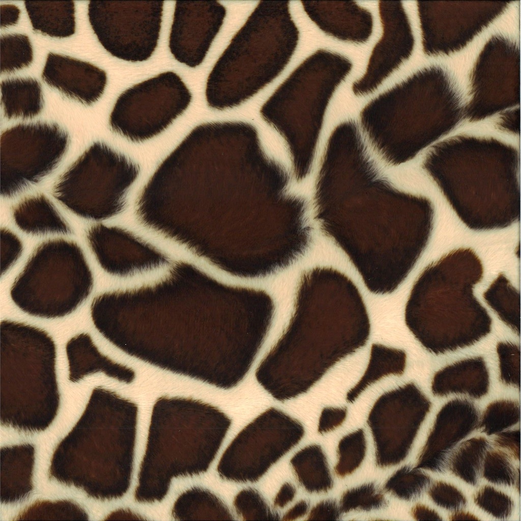 Fourrure imprimé largeur 150 cm 