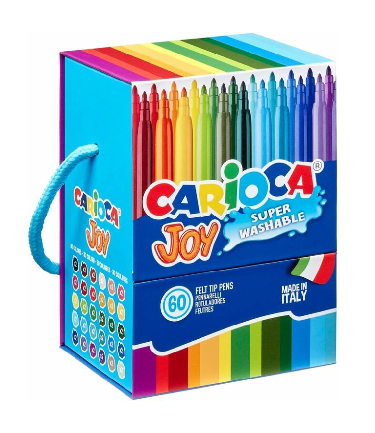 Filzstifte Carioca Joy, Sortiment 60 Farben