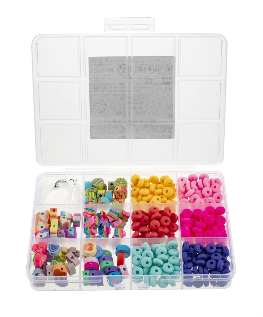 Perles en plastique 240 pièces