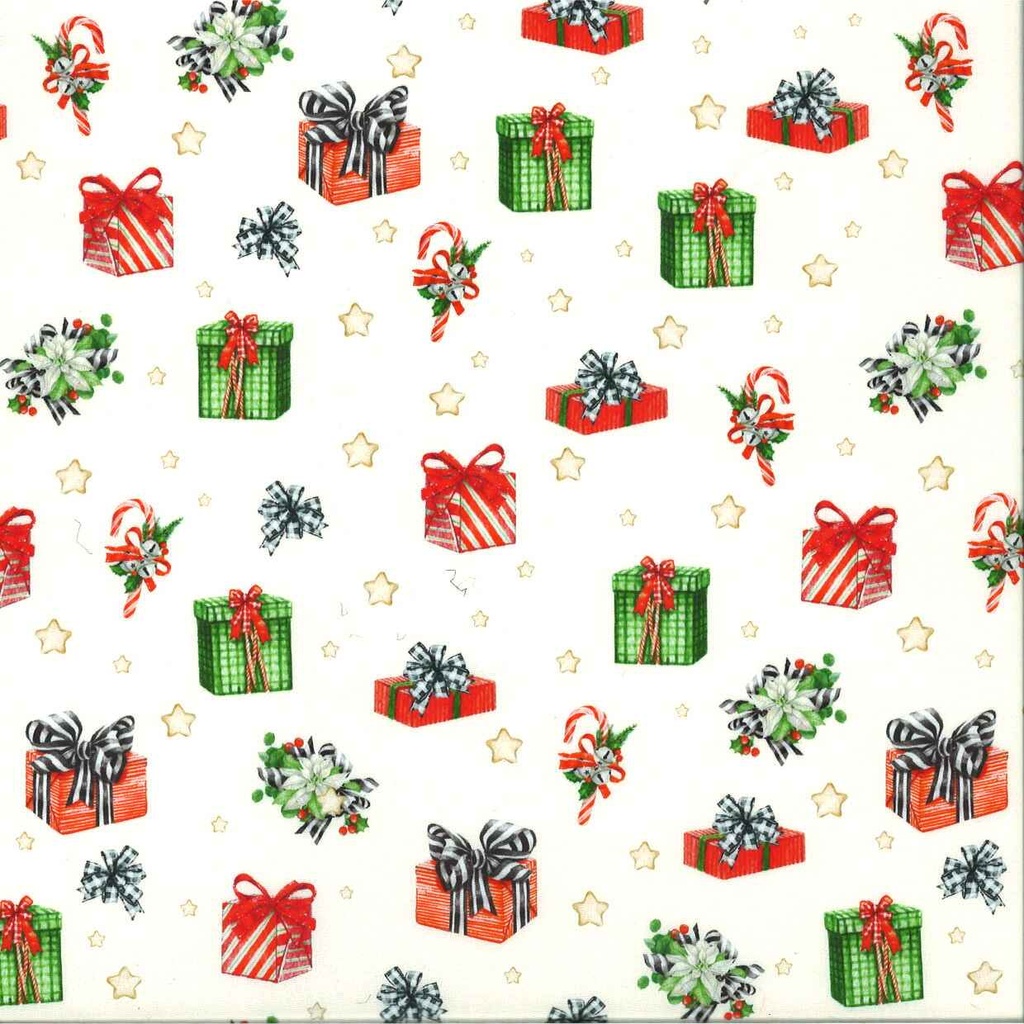 Weihnachtsstoff bedruckt Breite 145 cm  