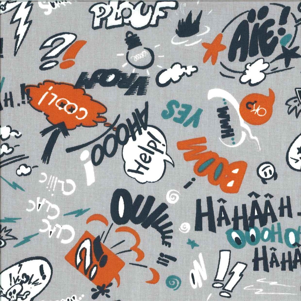 Toile imprimé largeur 150 cm 