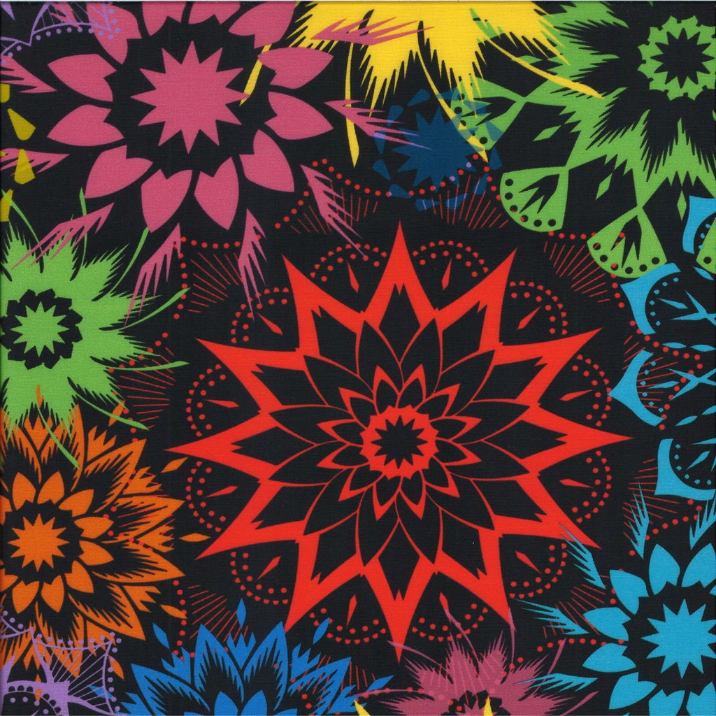 Coton imprimé largeur 115 cm    