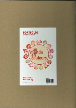 [27168] Un monde en couleurs, volume 1, portfolio (matériel de classe, ~100 visuels sous forme de cartes, semi-rigides, formats A6, A5, A4 dans une valisette)