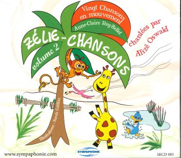 [24044] Zélie-Chansons volume 2, CD