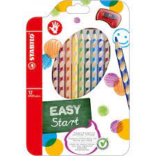 Stabilo EASYcolors pour droitier, boîte
